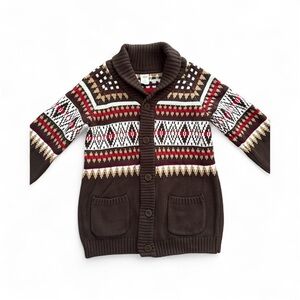 Gymboree Brown Patterned Sweater